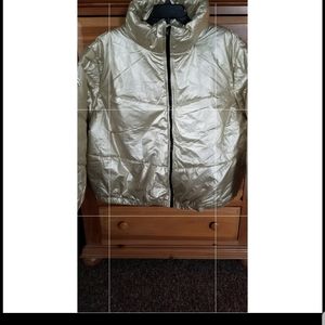 Wild Fable Gold puffer jacket
